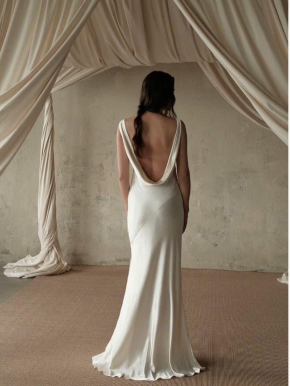 NWT Etsy low back bridal gown size XS - Picture 2 of 5